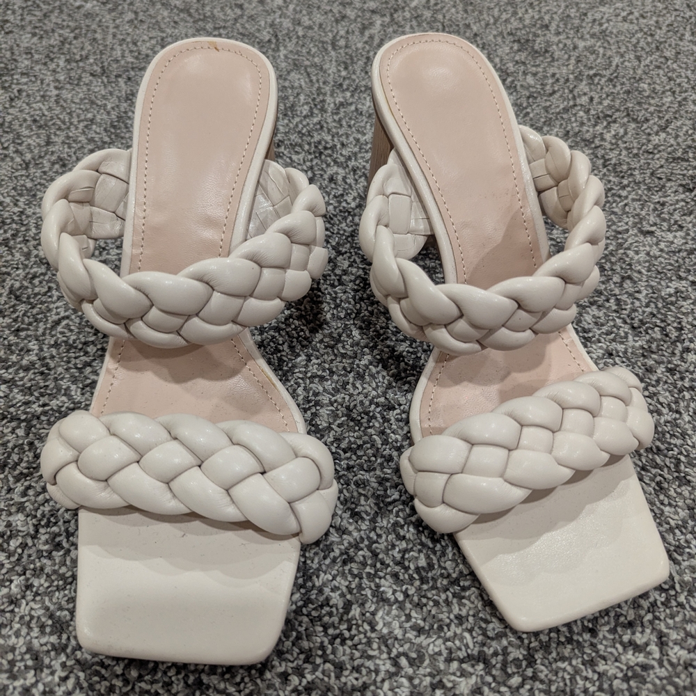 Elegant Braided Strap Women's Sandals